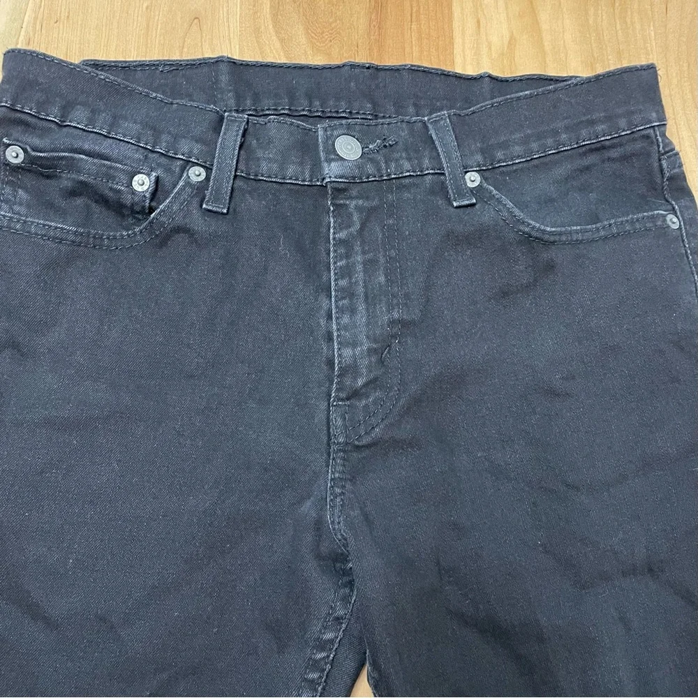 Levi’s 511 Black Slim Straight Leg Stretch Jeans 32x32 Denim